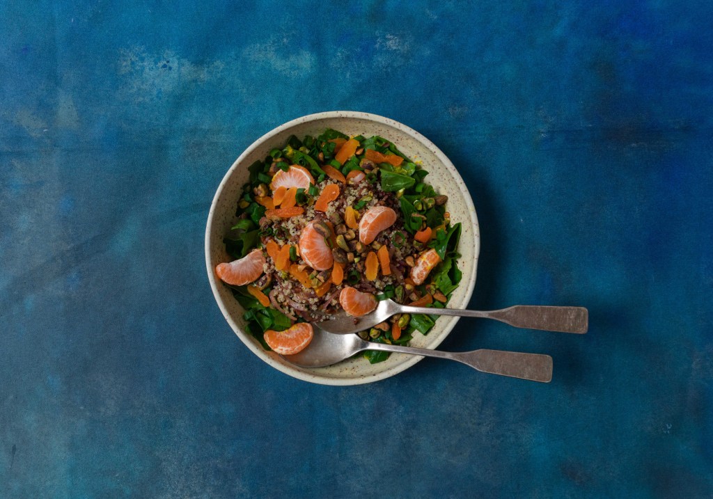 Greens & Grains Lactation Salad Recipe